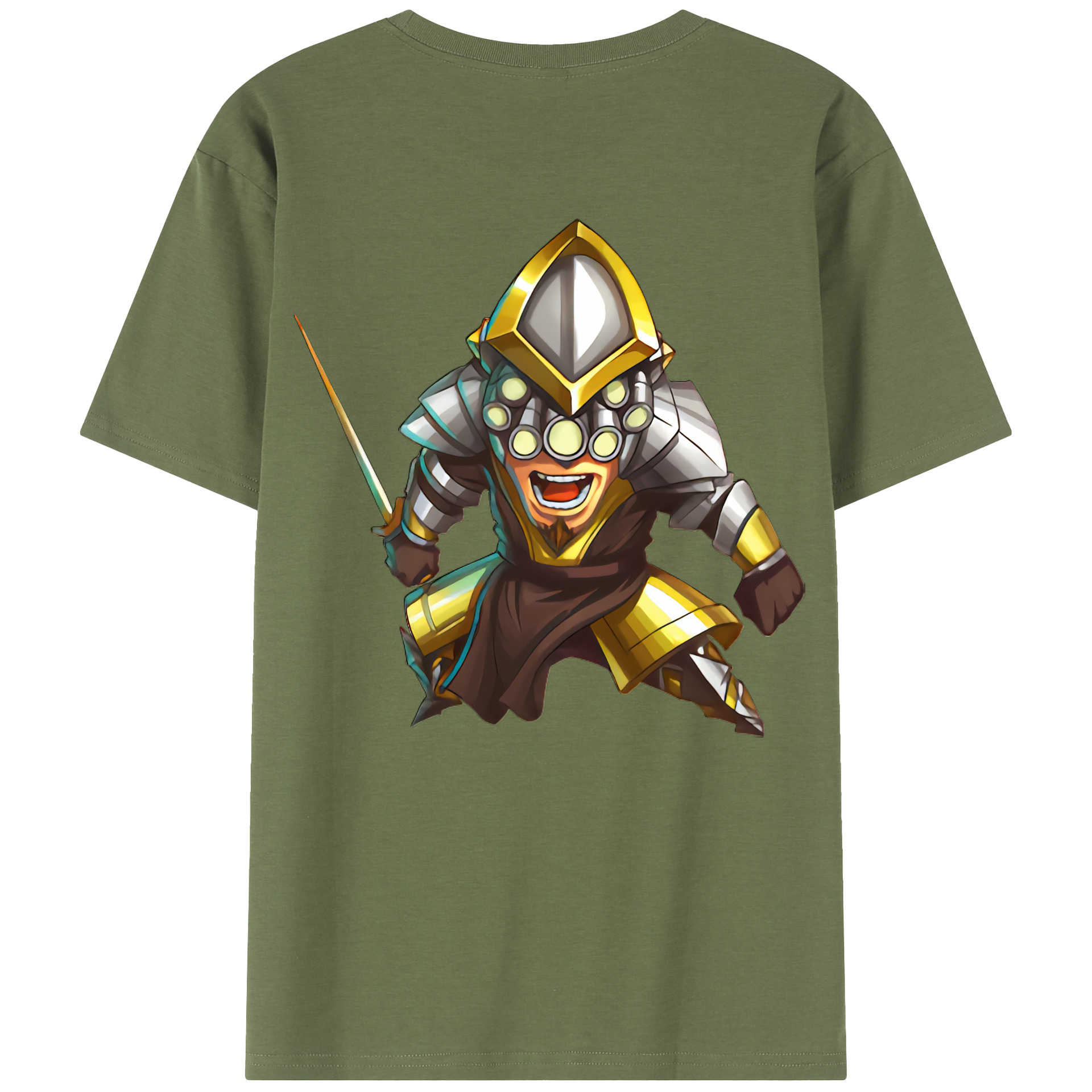 リーグ・オブ・レジェンド League of Legends LOL 綿100％半袖Tシャツ（背面プリント）